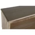 Kép 3/8 - Könyvespolc császárfa, mdf 100x39x180 cm világosbarna