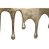 Kép 5/8 - Konzol alumínium 90x34x75 cm bronz