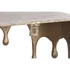 Kép 8/8 - Konzol alumínium 90x34x75 cm bronz
