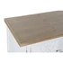 Kép 3/9 - Konzol asztal Mandala lucfenyő, mdf 120x36x80,5 cm fehér, natúr