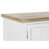 Kép 4/9 - Konzol asztal Mandala lucfenyő, mdf 120x36x80,5 cm fehér, natúr