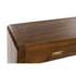 Kép 3/7 - Konzol asztal akácfa 110x27,5x76 cm barna, arany