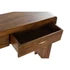Kép 6/7 - Konzol asztal akácfa 110x27,5x76 cm barna, arany