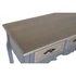 Kép 3/8 - Konzol asztal császárfa, mdf 109,5x39x78,5 cm szürke, natúr