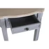 Kép 5/7 - Konzol asztal császárfa, mdf 80,5x34x78,5 cm szürke, natúr