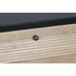 Kép 6/8 - Konzol asztal fa 110x40x80 cm fekete