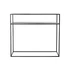 Kép 5/5 - Konzol asztal fém 100x36x90 cm fekete