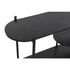 Kép 3/5 - Konzol asztal fém 120x30,5x80,5 cm fekete