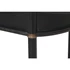 Kép 6/9 - Konzol asztal fém 120x41x75 cm fekete