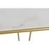 Kép 4/6 - Konzol asztal fém, márvány 115x35x78 cm arany