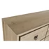 Kép 3/10 - Konzol asztal fenyő 140x40x110 cm barna