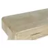 Kép 3/7 - Konzol asztal gumifa, mdf 80x30x74 cm natúr