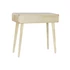 Kép 7/7 - Konzol asztal gumifa, mdf 80x30x74 cm natúr