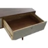 Kép 5/7 - Konzol asztal hullámos mangófa 120x45x75 cm szürke