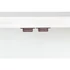 Kép 7/9 - Konzol asztal keleti lucfenyő, mdf 63x26x83 cm fehér, natúr