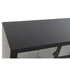 Kép 3/7 - Konzol asztal keleti lucfenyő, mdf 63x26x83 cm fekete, ezüst