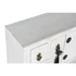Kép 3/9 - Konzol asztal keleti lucfenyő, mdf 95x24x79 cm fehér, natúr