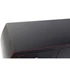 Kép 3/7 - Konzol asztal keleti lucfenyő, mdf 96x26x80 cm fekete, piros
