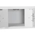 Kép 6/7 - Konzol asztal keleti lucfenyő, mdf 98x26x80 cm fehér, ezüst