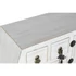 Kép 3/10 - Konzol asztal keleti lucfenyő, mdf 98x26x80 cm fehér, natúr