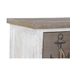 Kép 4/8 - Konzol asztal lucfenyő 104x35x80,5 cm színes