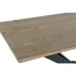 Kép 3/6 - Konzol asztal lucfenyő, fém 120x40x80 cm natúr, fekete