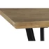 Kép 3/6 - Konzol asztal lucfenyő, fém 120x40x81 cm natúr, fekete