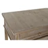 Kép 3/8 - Konzol asztal lucfenyő, fém 181x45x86 cm natúr, fekete