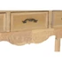 Kép 4/7 - Konzol asztal lucfenyő, mdf 110x39,5x79 cm natúr