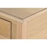 Kép 6/7 - Konzol asztal lucfenyő, mdf 110x39,5x79 cm natúr
