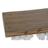 Kép 3/7 - Konzol asztal lucfenyő, mdf 81x30x83 cm fehér, natúr