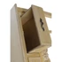 Kép 5/7 - Konzol asztal lucfenyő, mdf 90x39x79 cm natúr