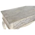 Kép 3/8 - Konzol asztal mangófa 91x42x81 cm natúr, fehér