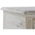 Kép 5/7 - Konzol asztal mangófa 92x42x81 cm natúr, fehér