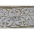 Kép 7/7 - Konzol asztal mangófa 92x42x81 cm natúr, fehér