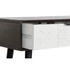 Kép 4/9 - Konzol asztal mangófa, fém 105x35x77 cm színes