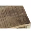 Kép 9/9 - Konzol asztal mangófa, fém 130x40x89 cm natúr, fekete