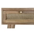 Kép 7/10 - Konzol asztal mangófa, rattan 115x40x84 cm natúr