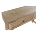 Kép 3/7 - Konzol asztal mangófa, rattan 120x35x77 cm barna, natúr