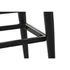 Kép 6/7 - Konzol asztal mangófa, rattan 125x40x76 cm fekete, natúr
