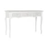 Kép 2/7 - Konzol asztal mdf, fa 120x40x78,5 cm fehér