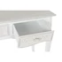 Kép 5/7 - Konzol asztal mdf, fa 120x40x78,5 cm fehér