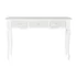 Kép 7/7 - Konzol asztal mdf, fa 120x40x78,5 cm fehér
