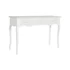 Kép 2/8 - Konzol asztal mdf, fa 120x40x78,5 cm fehér