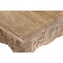 Kép 4/7 - Konzol asztal szett mangófa 106x36x76 cm barna S/3