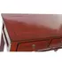 Kép 4/6 - Konzol asztal szilfa, fém 113x38x83 cm piros