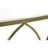 Kép 5/5 - Konzol asztal tükör fém, üveg 106x33x81 cm arany
