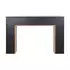 Kép 8/8 - Konzol asztal újrahasznosított fa, fenyő 120x40x80 cm barna, fekete