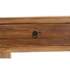 Kép 5/8 - Konzol asztal újrahasznosított fa, fenyő 162x40x76 cm natúr, barna