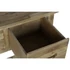 Kép 5/8 - Konzol asztal újrahasznosított fa, lucfenyő, fém 109x36x79,5 cm natúr